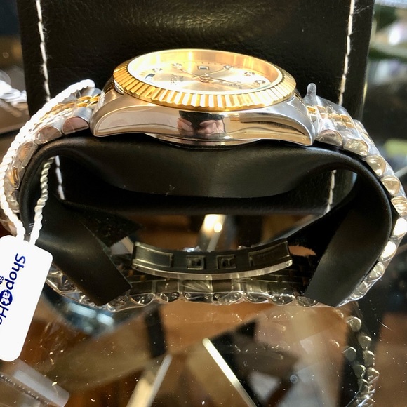 🚨SOLD🚨ON MERCARI} Automatic Day Date Diamond SS NEW Watch - Picture 4 of 13